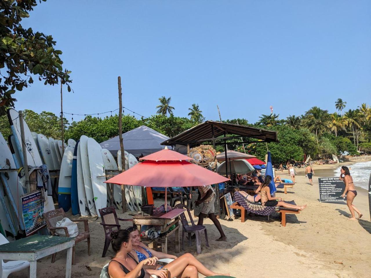 Silent Cabana And Restaurant Marakolliya, Tangalle Bagian luar foto